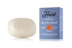 Floïd Citrus Spectre Bath Soap, 100% pflanzliche Bade- & Duschseife mit pflegendem Lecithin, Sheabutter & Sesamöl, schützt die Haut und macht sie weich und geschmeidig von Floid