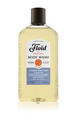 Floïd Citrus Spectre Body Wash (500 ml), Duschgel für Männer reinigt, spendet Feuchtigkeit & klärt, ohne auszutrocknen, nährende Hautpflege mit entspannend-warmem Duft von Floid