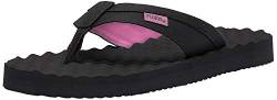 Flojos Damen Blair 2.0 Flipflop, schwarz/pink, 37 EU von Flojos