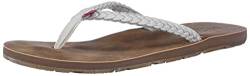 Flojos Damen Harper Flipflop, Elfenbein/Braun, 38 EU von Flojos