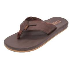 Flojos Herren Chimi Flip-Flop, braun, 44.5 EU von Flojos