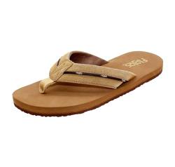 Flojos Herren Kona Flipflop, braun von Flojos