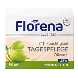 Florena Tagescreme Bio-Olivenöl, 1er Pack (1 x 50 ml) von Florena