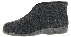 Florett Unisex Richard Hohe Hausschuhe, Schwarz (schwarz 60), 46 EU von Florett