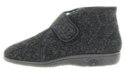 Florett Unisex Rudi Hohe Hausschuhe, Schwarz (schwarz 60), 42 EU von Florett