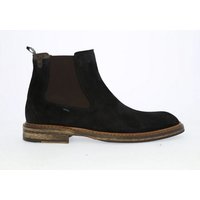 Floris van Bommel Floris Casual DarkBlue Suede Ankleboots von Floris van Bommel