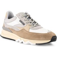 Floris van Bommel Herren Sneaker beige Velours von Floris van Bommel