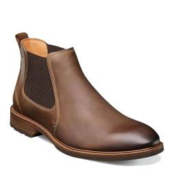 Florsheim Herren Chalet Gore, einfarbig, Zehenbereich Chelsea-Stiefel, Braun Crazy Horse, 47 EU von Florsheim