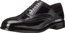 Florsheim Herren Lexington Wingtip Oxford, Schwarz - Schwarz - Größe: 43.5 EU von Florsheim