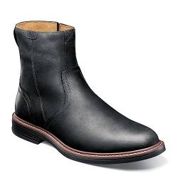 Florsheim Norwalk Herren-Stiefel mit seitlichem Reißverschluss, Black Crazyhorse, 39.5 EU von Florsheim