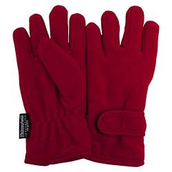 Floso® Mädchen Thinsulate Fleece Thermo-Handschuhe (4-8 Jahre) (Rot) von Floso