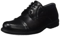 Fluchos Herren Simon Derbys, Schwarz (Negro 000), 43 EU von Fluchos