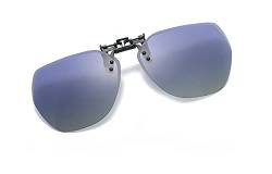 Polarisierte Sonnenbrille Clip für Brillenträger-Stil Sonnenbrille flip up aufsatz brillenträger im Freien/Fahren/Angeln-Anti-UV von Flydo