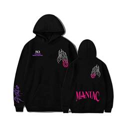 Flyself Kpop Stray Kids Title Song MANIAC Kapuzenpullover Herren Damen Hoodies Lange Ärmel Sweatshirts Pullover Casual Oberteile Oversized Hoodie von Flyself