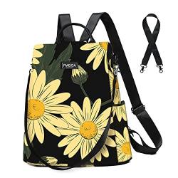 Fmeida Rucksack Damen Elegant Anti Diebstahl Taschenrucksack 2 in 1 Damen Rucksack Tasche Casual Daypack Kleiner Reiserucksack für Mädchen von Fmeida