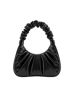 FoOhy Gabbi Bag Chic Pouch Bag Vegan Leder Vintage Hobo Handtasche modisch für Frauen, B von FoOhy