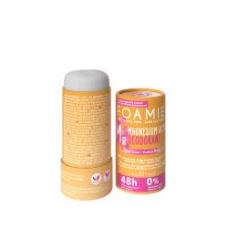 Foamie Deodorant für Damen mit Magnesium-Komplex, gegen Gerüche, für 48 Stunden – solides Deodorant mit Blumenmuster – Deodorant ohne Aluminium, vegan, 0% Kunststoff, 40 g von Foamie
