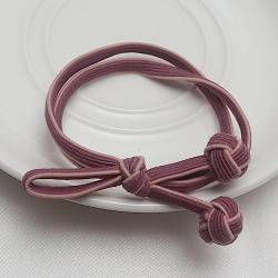 Haarschmuck Haargummis Haarspangen Elastisches Haarband Für Damen, Gummiband, Koreanisches Mädchen-Stirnband, Hochwertiges, Langlebiges Haarspray/Krawatte, Weihnachtsgeschenk, 2 Stück, Pink von Focisa