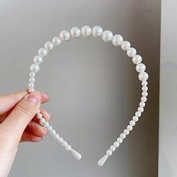 Haarschmuck Haargummis Haarspangen Mode Perle Rutschfeste Perle Haarbänder Elastische Frauen Haar Hoop Bands Stirnband Lünette Mädchen Haarschmuck Kopfschmuck Zzfg-3 von Focisa