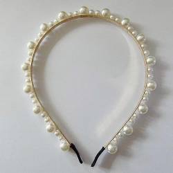 Haarschmuck Haargummis Haarspangen Mode Perle Rutschfeste Perle Haarbänder Elastische Frauen Haar Hoop Bands Stirnband Lünette Mädchen Haarschmuck Kopfschmuck Zzfg-4 von Focisa