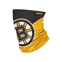 Foco Boston Bruins NHL Colour Block Big Logo Gaiter Scarf Forever Collectibles - One-Size von Foco