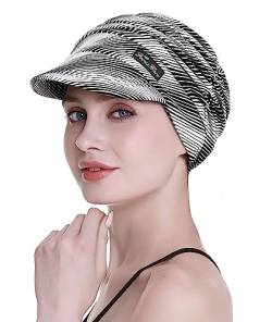 FocusCare Chemo Hüte für Frauen Sommerkappe für Krebs weichen Bambus Turban für Chemotherapie von FocusCare