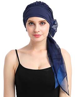 FocusCare gemütliche Bambus - Jersey Kopfbedeckung für Brustkrebs, Chemo Kopf Wickeln von FocusCare