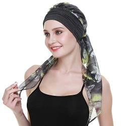 FocusCare weiche Frauen Kopftuch Chemo Headcover schlafen hüte turbane hairwrap für Krebs von FocusCare