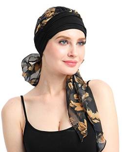 FocusCare weiche Womens Turban Kopftuch Kopf wickelt für Krebs 100% Bambus cool von FocusCare