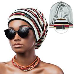 Haarkappe, verstellbar, Seidensatin, zum Schlafen in Geschenken für Frauen von FocusCare