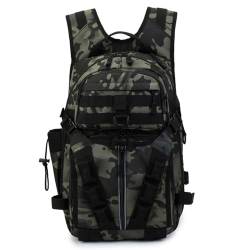 Fogun Angelrucksack Mit Großer Kapazität Angelgerät Tasche Taktische Camping Reise Umhängetasche Für Outdoor Camping Und Wandern Angelgerät Tasche von Fogun