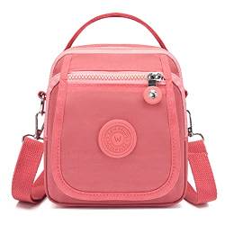 Foino Handtasche Große Kapazität Umhängetasche Damen Henkeltaschen Lässiges Schultertaschen Reisetasche Viele Taschen Geräumige Seitentasche für Mädchen von Foino