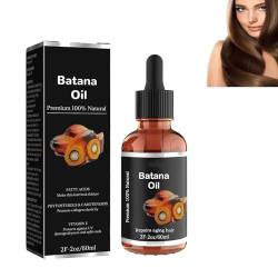 Bio-Batana-Öl für gesundes Haar, Batana-Öl für Haarwachstum, natürliches Batana-Haaröl, Batana-Öl, fördert das Wohlbefinden der Haare bei Männern und Frauen (1Pcs) von Fokayo