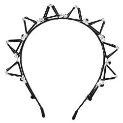 Folpus Kopfschmuck Haarband Damen Kopfschmuck Stirnband für Maskerade Halloween von Folpus