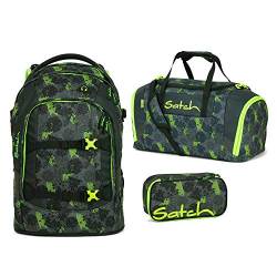 Satch Pack Off Road 3er Set Schulrucksack, Sporttasche & Schlamperbox von Fond of Bags
