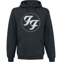 Foo Fighters Kapuzenpullover - Logo In Circle - S bis XXL - für Männer - Größe S - schwarz  - Lizenziertes Merchandise! von Foo Fighters