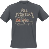 Foo Fighters T-Shirt - Joyride - S bis 3XL - für Männer - Größe L - charcoal  - Lizenziertes Merchandise! von Foo Fighters