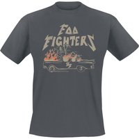 Foo Fighters T-Shirt - Joyride - S bis 3XL - für Männer - Größe S - charcoal  - Lizenziertes Merchandise! von Foo Fighters