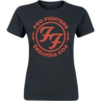 Foo Fighters T-Shirt - Logo Red Circle - S bis XXL - für Damen - Größe S - schwarz  - Lizenziertes Merchandise! von Foo Fighters