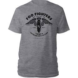 Foo Fighters Unisex FOOTS05MG04 T-Shirt, grau, XL von Foo Fighters