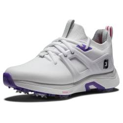 FootJoy Damen Hyperflex Golfschuh, Weiß Violett Grau, 40 EU von FootJoy
