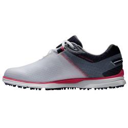 FootJoy Damen Pro|sl Sport Golfschuh, Weiß, Marineblau, Hot Pink, 40 EU von FootJoy