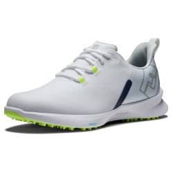 FootJoy Herren Fj Fuel Sport Golfschuh, Farbe: Weiß/Marineblau von FootJoy