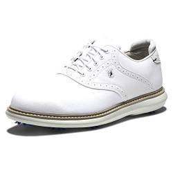 FootJoy Herren Fj Traditions Golfschuhe, weiß, 44 EU von FootJoy