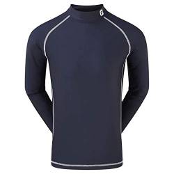 FootJoy Herren Perf Baselayer T-Shirt, Blau (Azul Navy 95041), Large von FootJoy