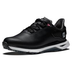 FootJoy Pro|SLX Damen Golfschuh, Schwarz, Weiß, Grau, 39 EU Weit von FootJoy