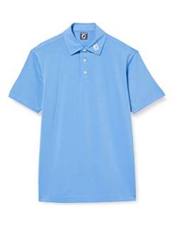 Footjoy Herren Stretch Pique Solid Poloshirt, Blau (Azul Claro 91826), X-Large von FootJoy