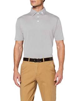 Footjoy Herren Stretch Pique Solid Poloshirt, Grau (Gris 91819), Medium von FootJoy