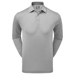 Footjoy Herren Thermolite Golfhemd, grau, S von FootJoy