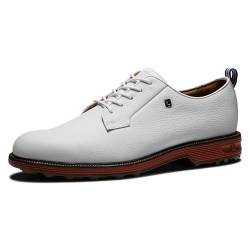 Footjoy Men's Premiere Series-Field Golf Shoe, Cool White/Brick, 11 Wide von FootJoy